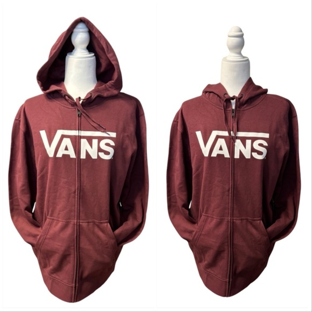 Vans Men’s Classic VANS Fleece Full Zip Hoodie